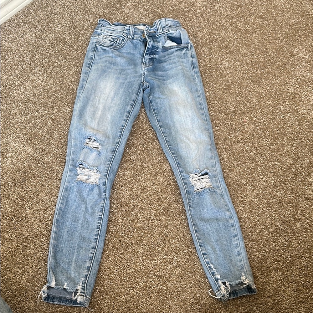 KanCan skinny ankle jeans